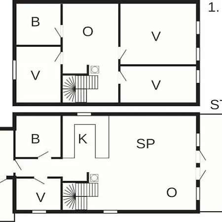 Four-bedroom In Gurskoy 1 Kjellsund